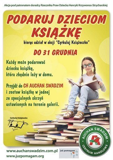 Zbiórka książek dla Dzieci w Poznaniu