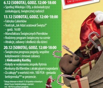 Święta, że ho, ho w Pasażu Świętokrzyskim w Kielcach!