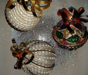 Bombki na bogato – warsztaty  ozdób choinkowych. Kielce