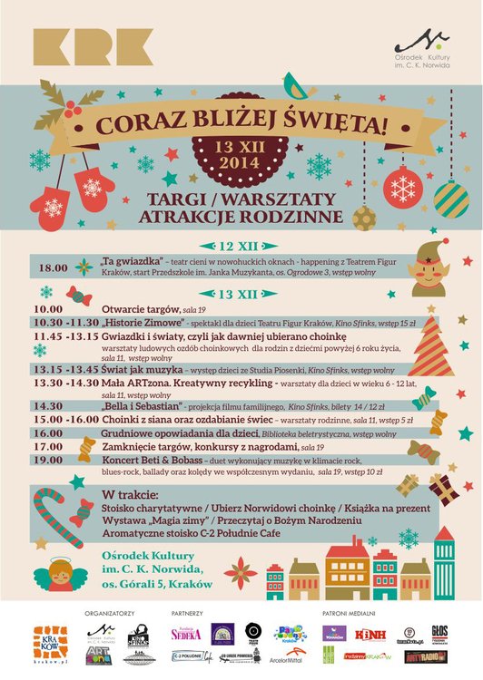 Coraz bliżej święta! Targi, warsztaty, atrakcje rodzinne