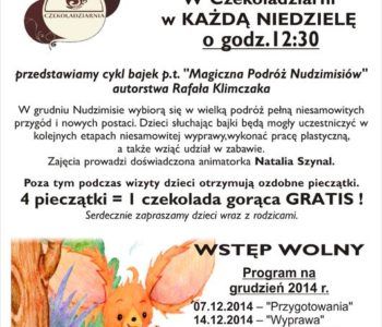 Czekoladziarnia czyta dzieciom – Jelenia Góra