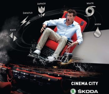 Otwarcie najnowocześniejszej sali Škoda 4DX w Cinema City Bonarka