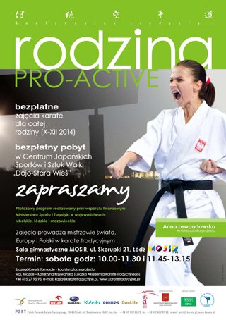 Rodzina pro-active – bezpłatne sobotnie zajęcia sportowe