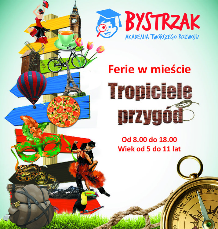 Tropiciele Przygód – ferie w mieście z Bystrzakiem