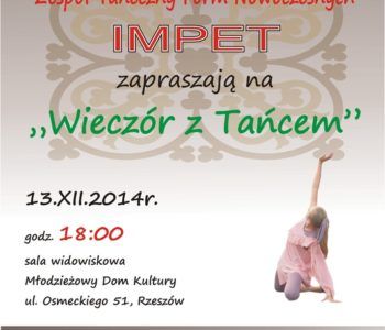 Wieczór z Tańcem – Rzeszów