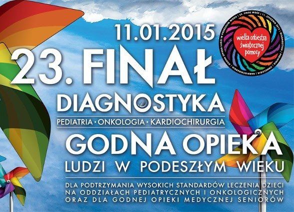 23. Finał Wielkiej Orkiestry Świątecznej Pomocy w Rzeszowie