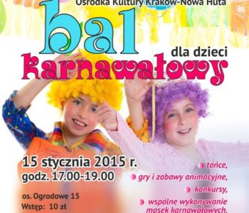 Bal karnawałowy dla dzieci