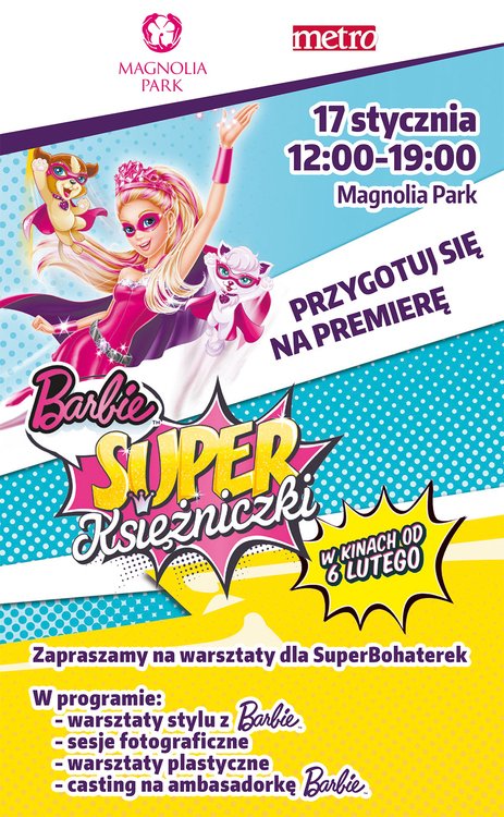 Konkurs na superBohaterkę z Barbie Super Księżniczki