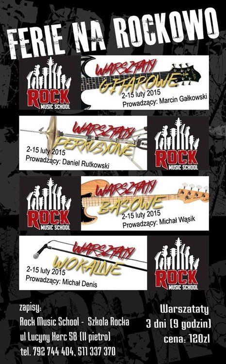 Niesamowite Warsztaty muzyczne w ROCK MUSIC SCHOOL – Lublin
