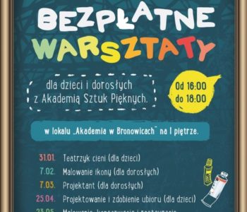 Teatrzyk cieni – warsztaty kreatywne w Galerii Bronowice