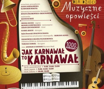 Tysięczny koncert dla dzieci w Filharmonii Krakowskiej