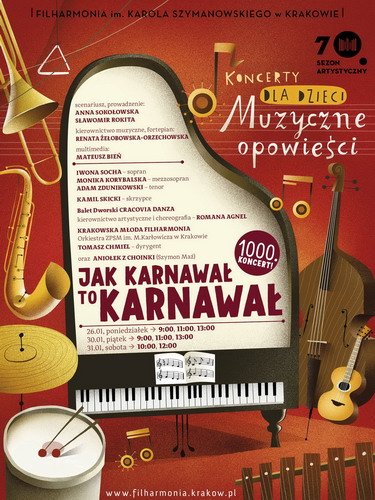Tysięczny koncert dla dzieci w Filharmonii Krakowskiej