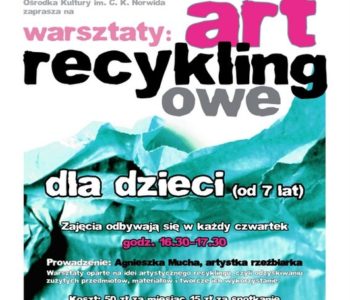 Warsztaty artrecyklingowe dla dzieci: Wyprawa na białą Grenlandię