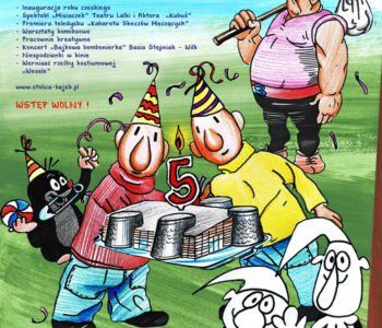 5 lat Bajki i 5 Dziecięce Spotkania z Komiksem w Pacanowie