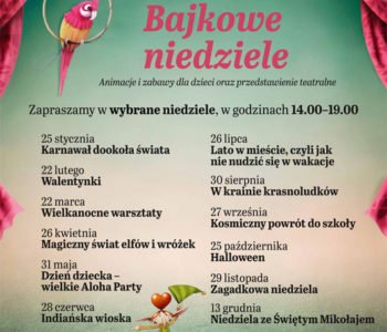 Bajkowy weekend w Galerii Bronowice