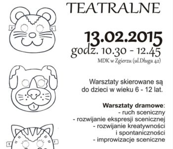 Dziecięce warsztaty teatralne