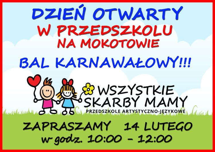 Dzień Otwarty – Bal Karnawałowy