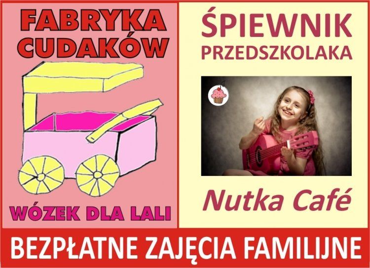 Familijne bezpłatne zajęcia w Nutka Cafe