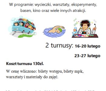 Ferie w Akademii Kreatywnego Rozwoju