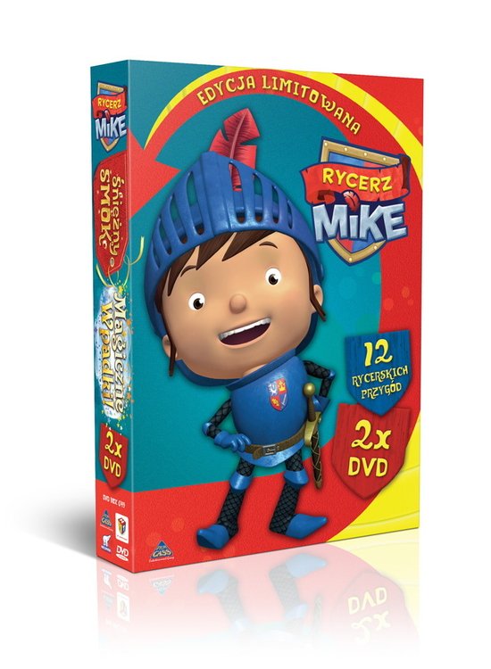 Rycerz Mike BOX 2xDVD - Wydarzenia, Imprezy Dla Dzieci - MiastoDzieci.pl