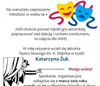 Teatr Młodzieżowy w Miejskim Ośrodku Kultury w Zgierzu