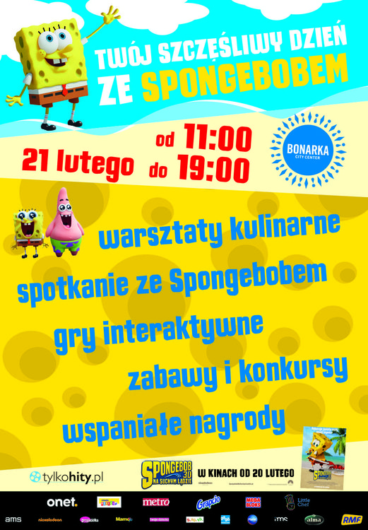 Twój szczęśliwy dzień ze Spongebobem