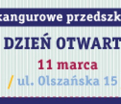 Dzień otwarty w Kangurowym Przedszkolu