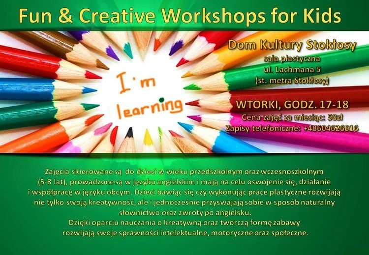 Fun & Creative Workshops for Kids