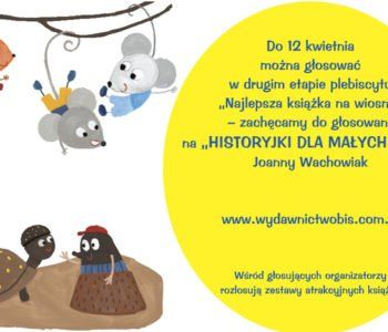 Historyjki dla małych uszu – głosowanie w plebiscycie Najlepsza Książka na Wiosnę