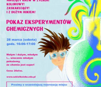 Pokaz eksperymentów chemicznych