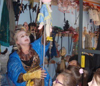 Projektu Dotknij Teatru w Teatrze Kubuś w Kielcach