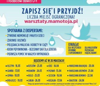 Warsztaty Mamo, To Ja – już w marcu ruszają spotkania