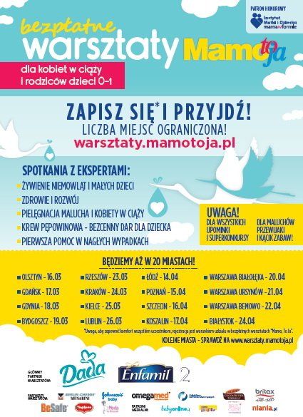 Warsztaty Mamo, To Ja – już w marcu ruszają spotkania