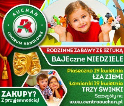 Bezpłatne spektakle dla dzieci w Łomiankach i Piasecznie