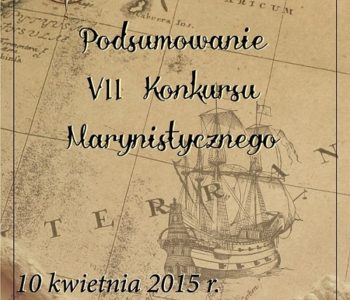 Finał VII Wojewódzkiego Konkursu Marynistycznego