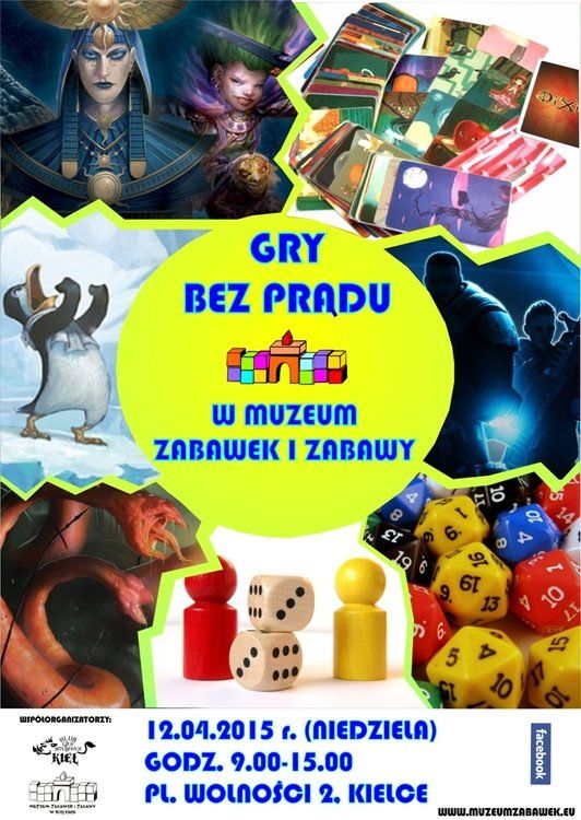 Gry bez prądu w Muzeum Zabawek i Zabawy w Kielcach