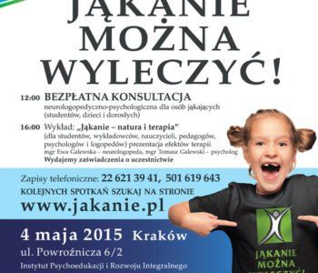 Jąkanie można wyleczyć