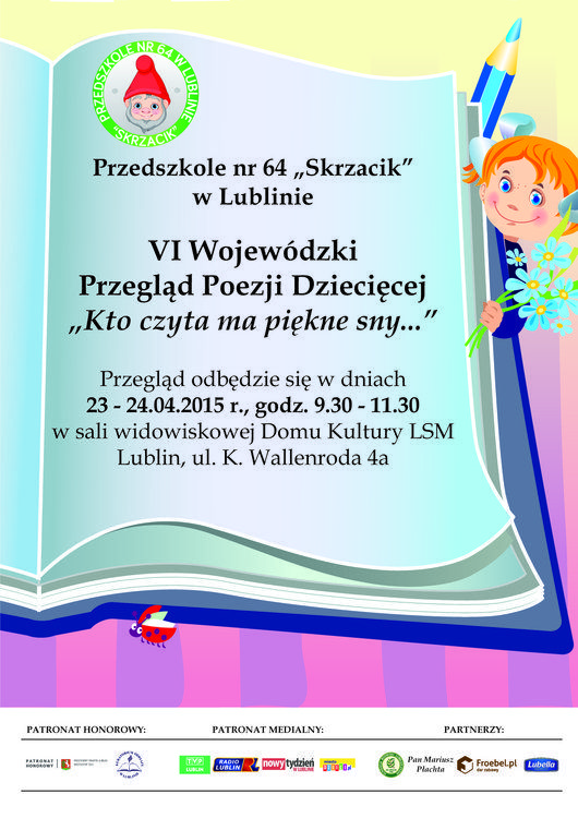 Kto czyta ma piękne sny… Przegląd Poezji Dziecięcej