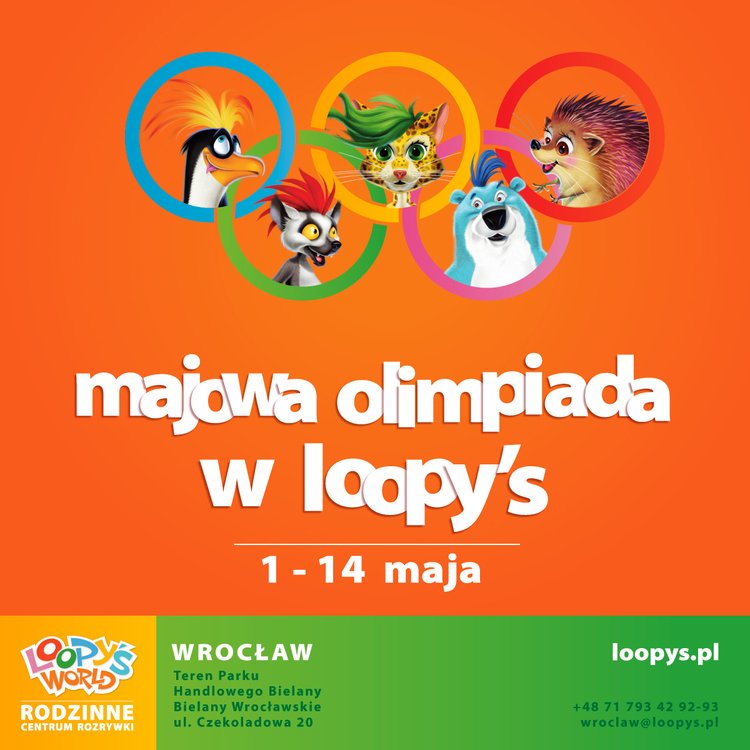 Majowa Olimpiada w Loopy’s World