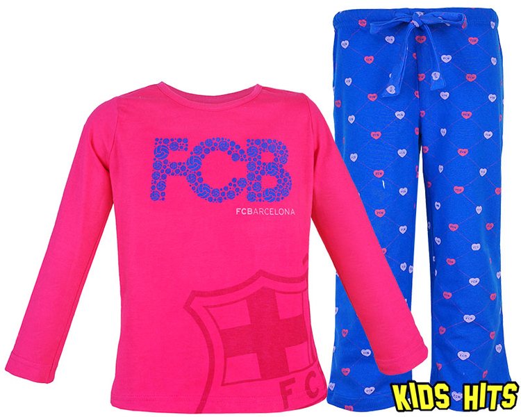 Nowe piżamy FC Barcelona dla dzieci i dorosłych Kids Hits