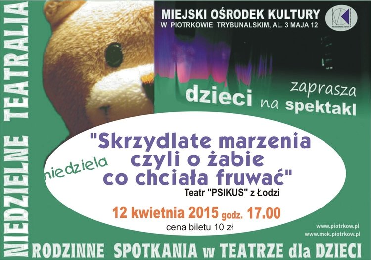 O żabie co chciała fruwać w Piotrkowie Trybunalskim