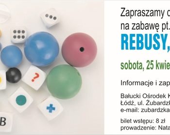 Rebusy, zagadki – zabawa twórcza