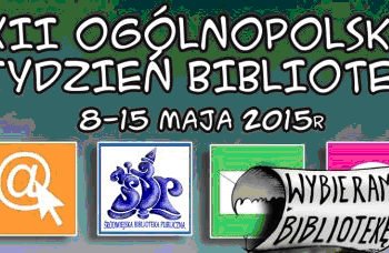 Tydzień Bibliotek 2015 w Śródmiejskiej Bibliotece Publicznej w Krakowie