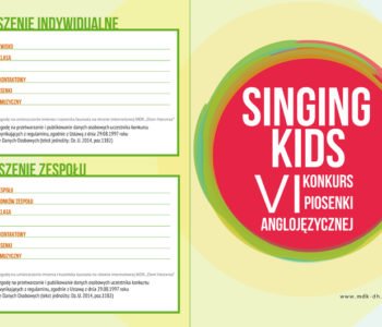 VI Konkurs Piosenki Anglojęzycznej Singing Kids