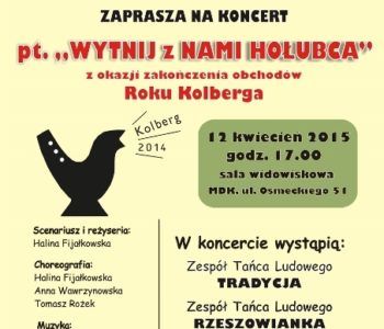 Wytnij z nami hołubca – koncert z okazji zakończenia Roku Kolberga. Rzeszów