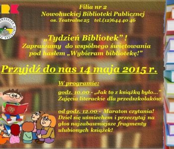 12. Tydzień Bibliotek w NhBP