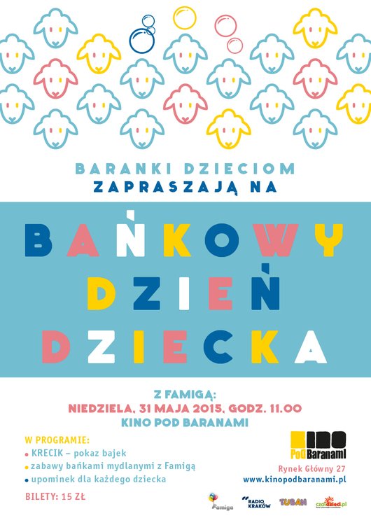 Bańkowy Dzień Dziecka w w Kinie Pod Baranami