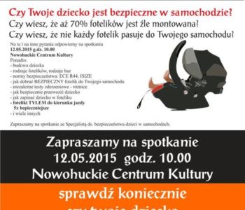 Czy twoje dziecko jest bezpieczne w samochodzie?