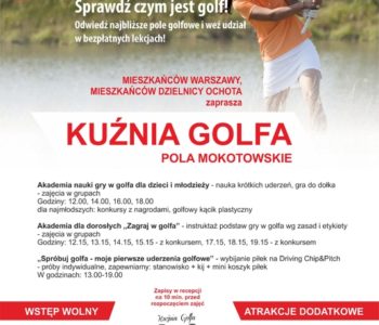 Idziemy zagrać w golfa! – piknik niedzielny