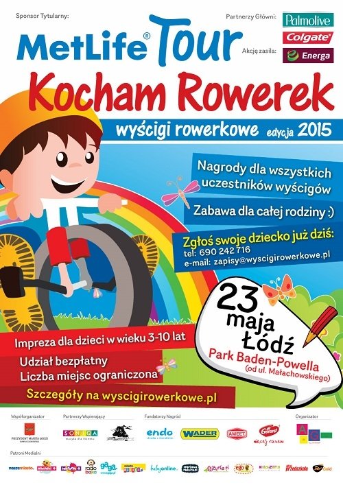 MetLife Tour Kocham Rowerek w Łodzi